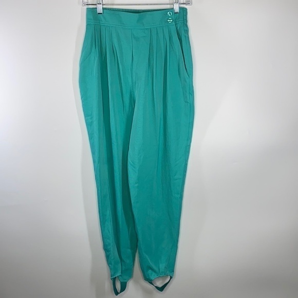 Counterparts Petites Blue Stirrup Pants/Trousers 25x28 - Picture 1 of 16